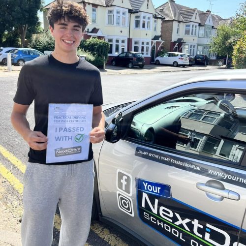 passed driving test in southend on Sea